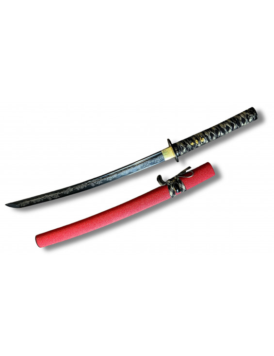 WAKISASHI FORGE ROUGE LAME FLEUR DE CERISIER 1045