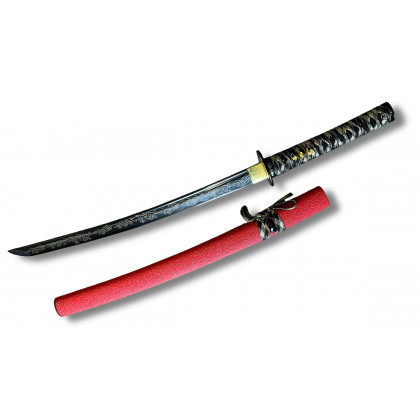 WAKISASHI FORGE ROUGE LAME FLEUR DE CERISIER 1045