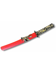 TANTO FORGE ROUGE LAME FLEUR DE CERISIER 1045