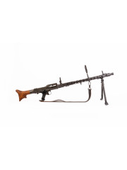 MG 34 DEMONTABLE MITRAILLEUSE ALLEMANDE AVEC BIPIED-VISEUR-BRETELLE