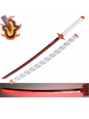 KATANA LUMINEUX BLANC ET ORANGE