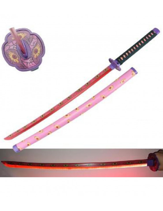 KATANA LUMINEUX ROSE ET NOIR