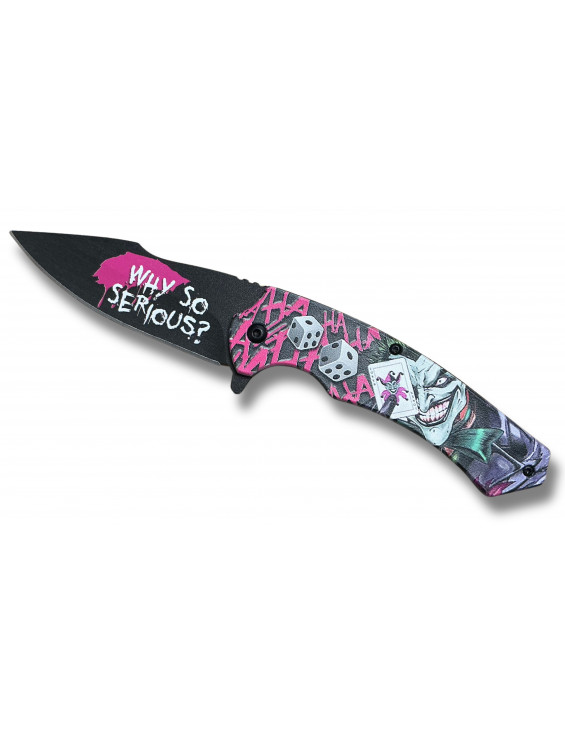 COUTEAU JOKER ROSE OUVERTURE ASSISTEE